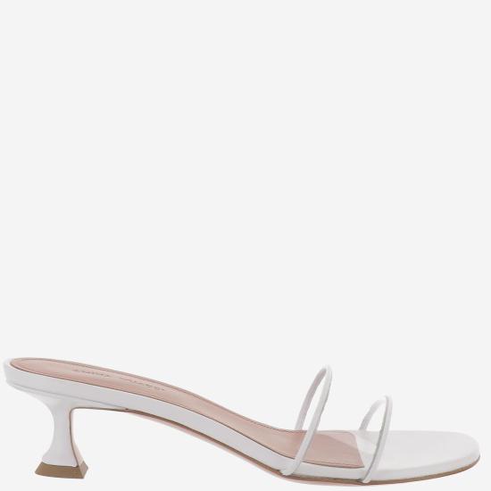 26SS 아미나 무아디 샌들 ANDREEAGLASSSLIPPER WHITE - AMINA MUADDI