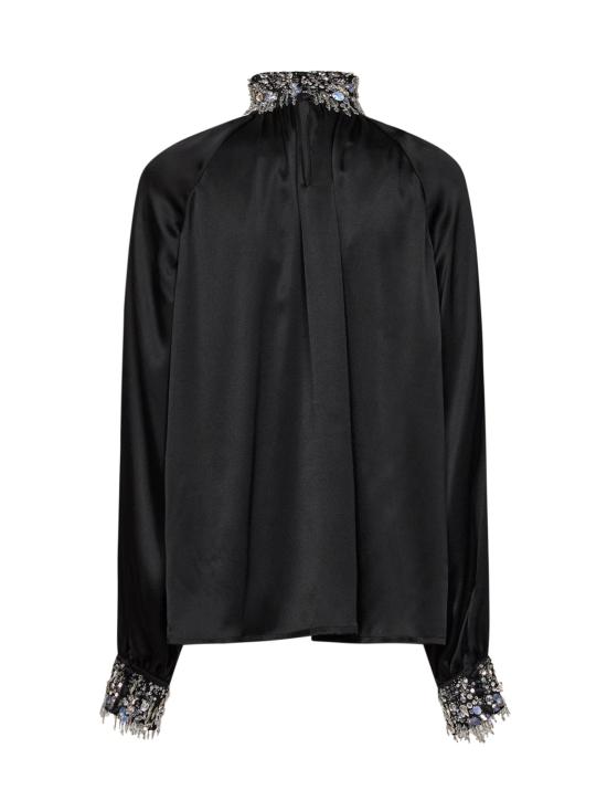 26FW 알리나 블라우스 DNLW26202 009 BLACK - ALINA
