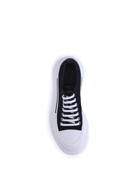 26SS 알렉산더 맥퀸 트레드 슬릭 레이스업 슈즈 705660W4AAQ BLACK - ALEXANDER MCQUEEN