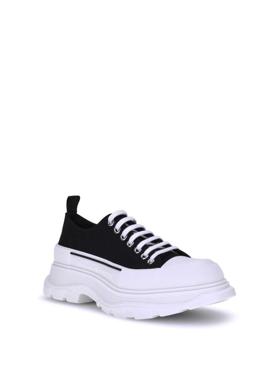 26SS 알렉산더 맥퀸 트레드 슬릭 레이스업 슈즈 705660W4AAQ BLACK - ALEXANDER MCQUEEN