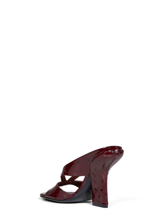 26FW 드리스 반 노튼 힐/펌프스 1317190304358 BURGUNDY - DRIES VAN NOTEN