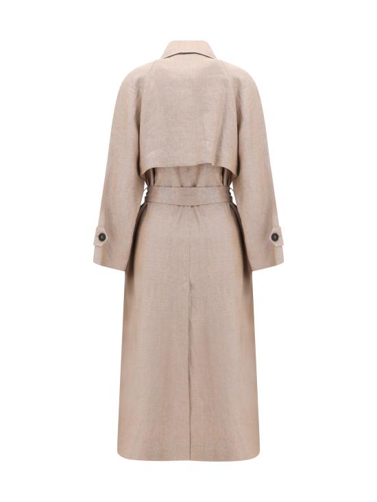 26SS 브루넬로 쿠치넬리 트렌치 코트 MH5269873 PINK - BRUNELLO CUCINELLI