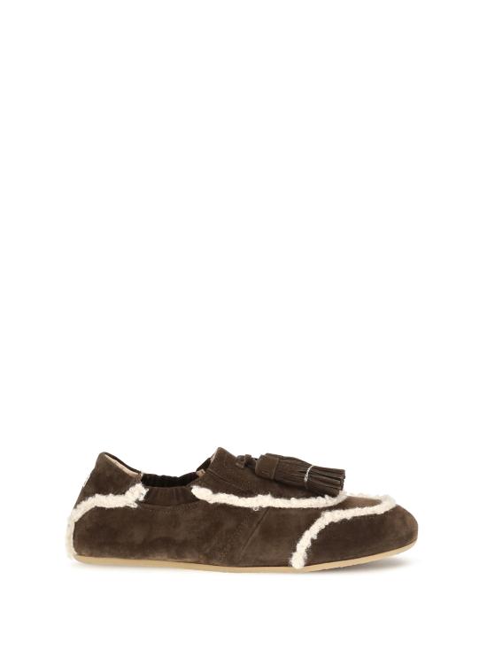 26FW 프라텔리로세티 플랫 슈즈 77300418 BROWN
