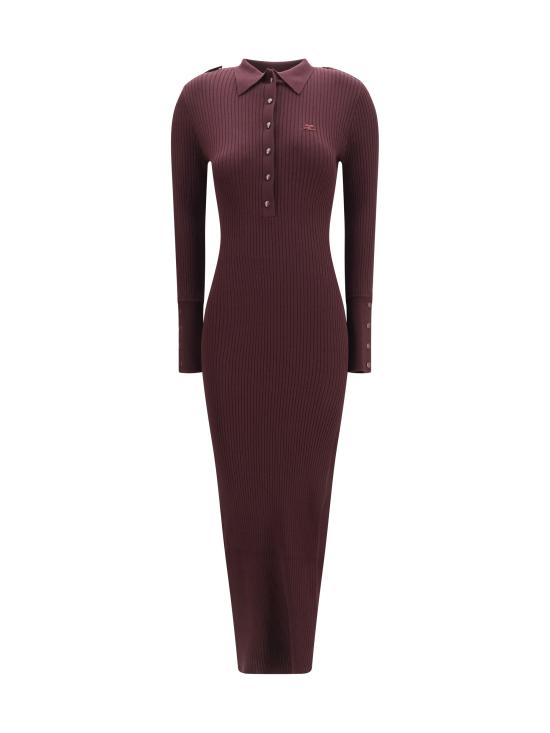 26FW 쿠레쥬 원피스 326MRO906FI0001 BURGUNDY - COURREGES