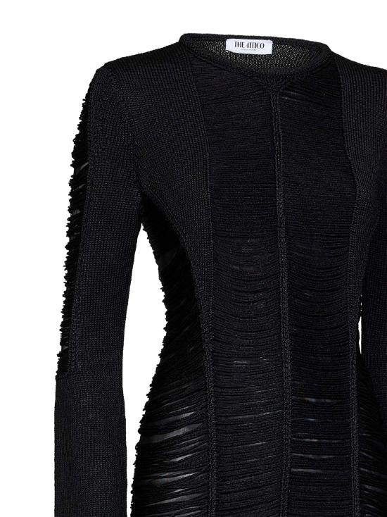 26FW 디 아티코 원피스 261WCA00525KVV097AA100 BLACK - THE ATTICO
