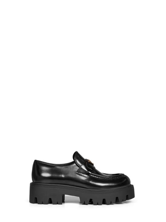 26FW 프라다 레더 로퍼 1D185OB050055F0002 BLACK