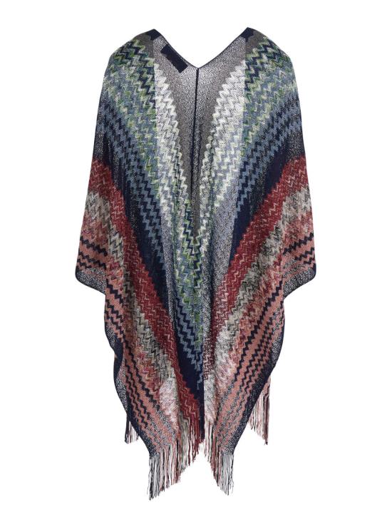 26FW 미소니 케이프 5P2SVMDA822 NAVY - MISSONI