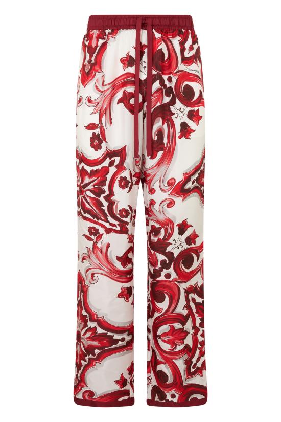 26FW 돌체앤가바나 팬츠 GVRMAT RED