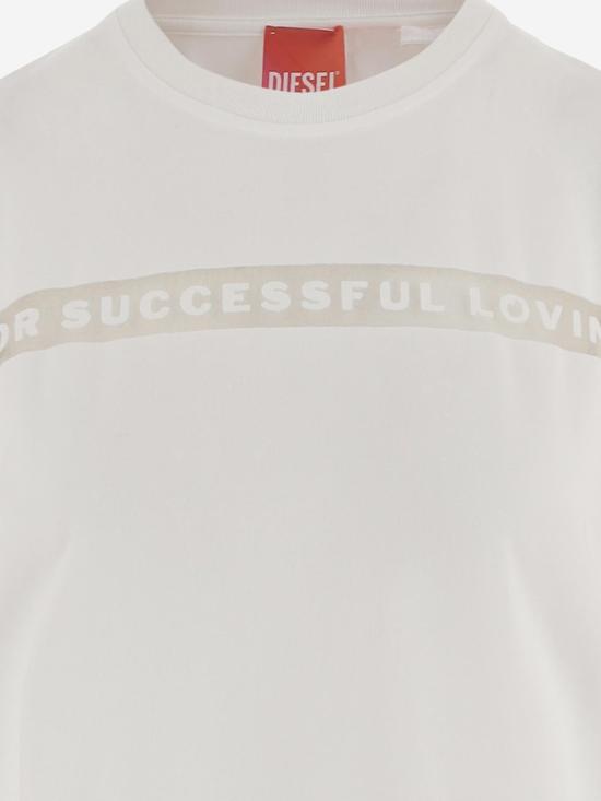 26FW 디젤 폴로 티셔츠 P01805 WHITE