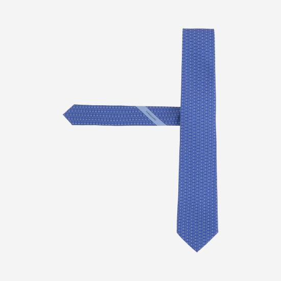 26FW 살바토레 페라가모 넥타이 351217 BLUE - SALVATORE FERRAGAMO