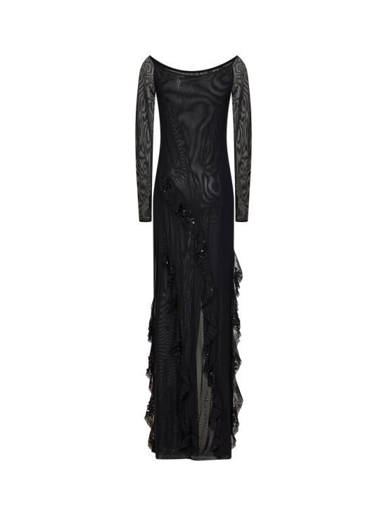 26FW 알리나 원피스 DNLW26501 009 BLACK - ALINA