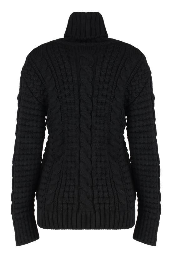 25FW 몽클레어 스웨터 K24039F00002 BLACK - MONCLER