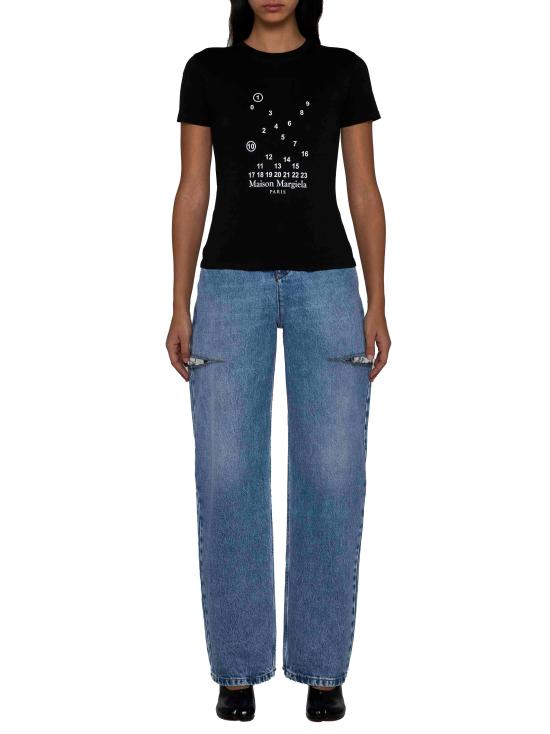 26FW 마르지엘라 코인 슬래쉬 디테일 진 S51LA0051S30513470 BLUE - MAISON MARGIELA