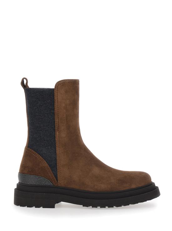 26FW 브루넬로 쿠치넬리 부츠 MZSFG3307 BROWN