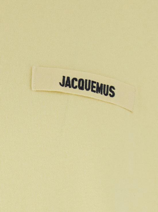 26FW 자크뮈스 그로그랭 로고 티셔츠 TSM00133 YELLOW - JACQUEMUS