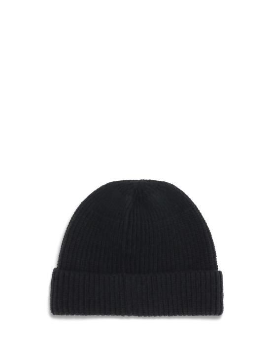 26FW 프라다 트라이앵글 로고 니트 비니 2HC4263IM BLACK - PRADA