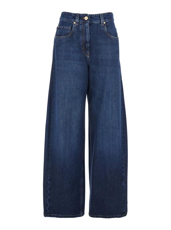 26FW 브루넬로 쿠치넬리 데님 팬츠 MA095P4059 BLUE