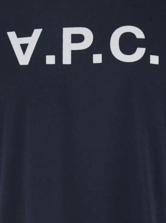 26SS 아페쎄 폴로 티셔츠 COHBMM263 BLUE - A.P.C.