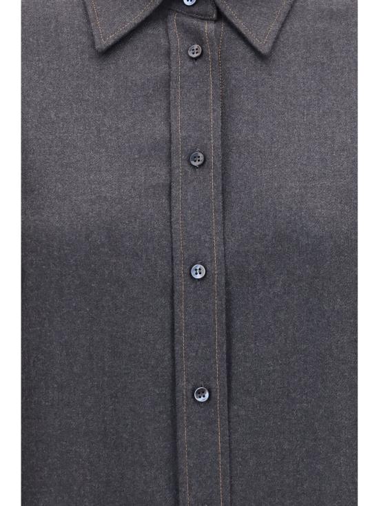 26FW 브루넬로 쿠치넬리 셔츠 MP550M1M06 GRAY - BRUNELLO CUCINELLI