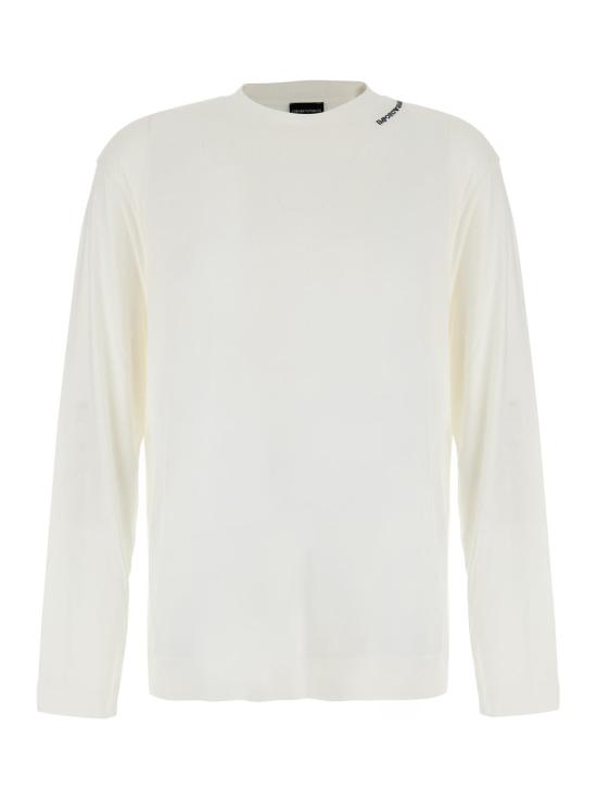 26FW 엠포리오 아르마니 탑 EM006771 WHITE