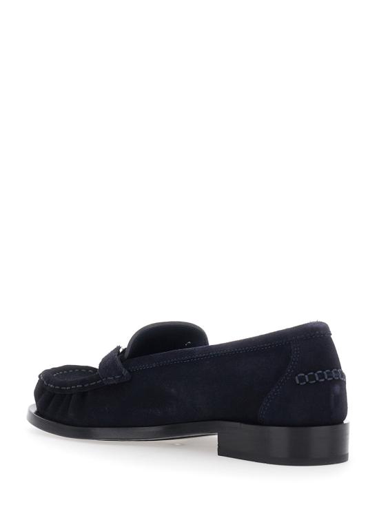 26FW 살바토레 페라가모 플랫 슈즈 01L927 BLUE - SALVATORE FERRAGAMO