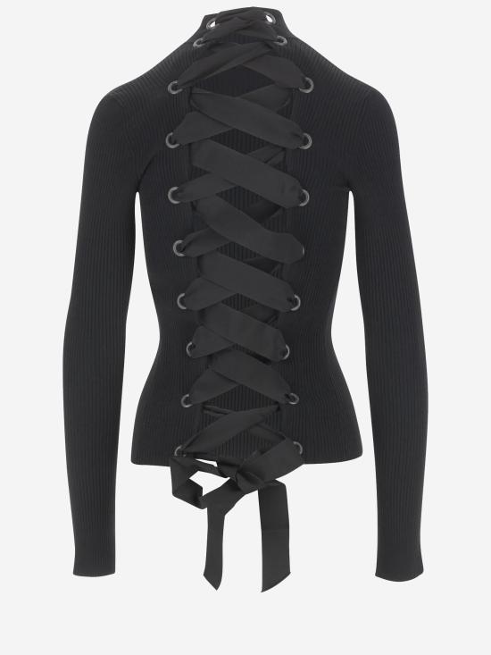  발렌시아가 스웨터 828347 BLACK - BALENCIAGA