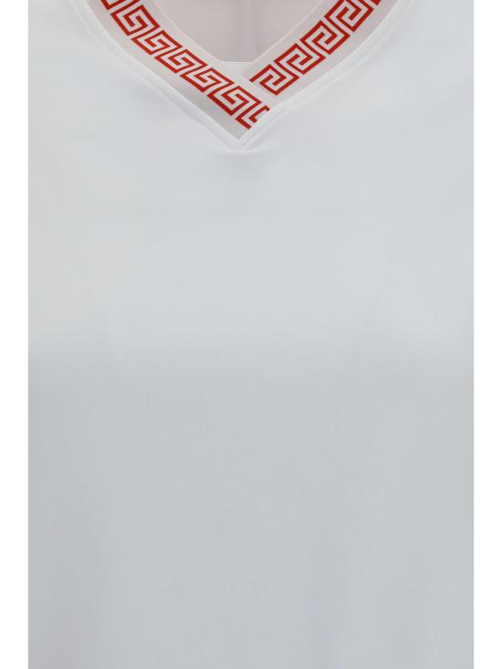 26FW 베르사체 폴로 티셔츠 10254271A18712 WHITE - VERSACE
