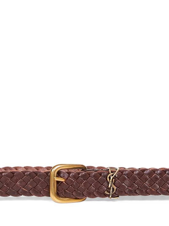26SS 생로랑 벨트 859141AAEJG2596 BROWN - SAINT LAURENT
