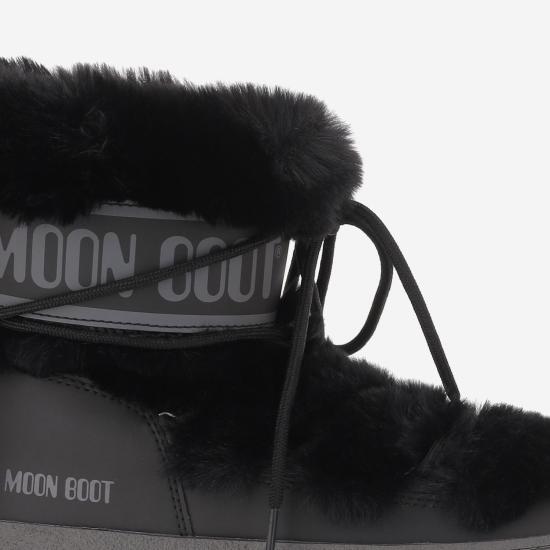 26FW 문부츠 엘트랙 포우 퍼 부츠 2450130 BLACK - MOON BOOT