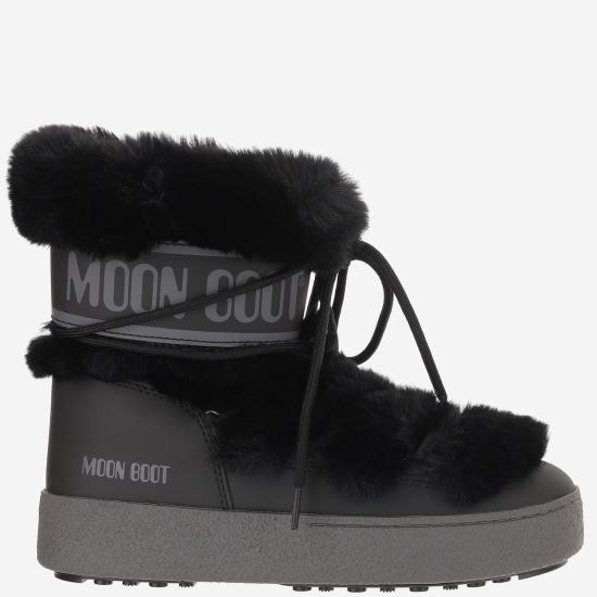 26FW 문부츠 엘트랙 포우 퍼 부츠 2450130 BLACK - MOON BOOT