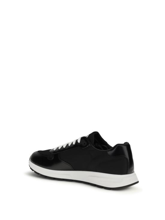 26SS 프라다 프랙스 2.0 스웨이드 시어링 로우탑 스니커즈 2EE443FG0003LF5 BLACK - PRADA