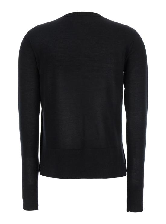 25FW 토템 가디건 243WRT0329YA0079 BLACK - TOTEME
