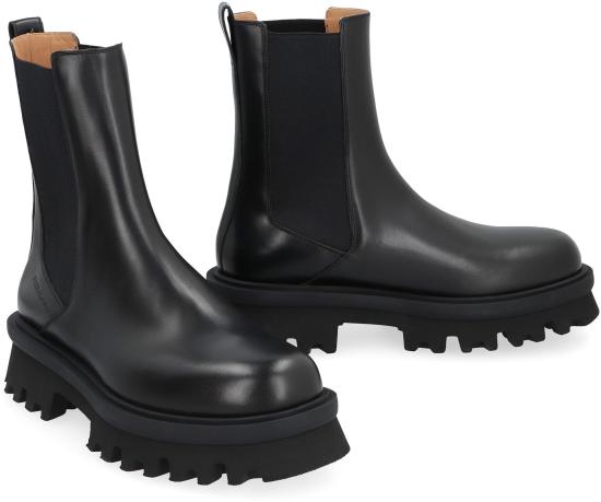 살바토레 페라가모 부츠 021740 BLACK - SALVATORE FERRAGAMO