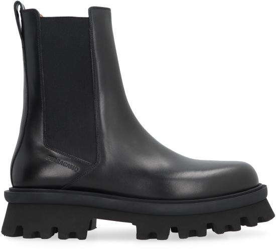  살바토레 페라가모 부츠 021740 BLACK - SALVATORE FERRAGAMO