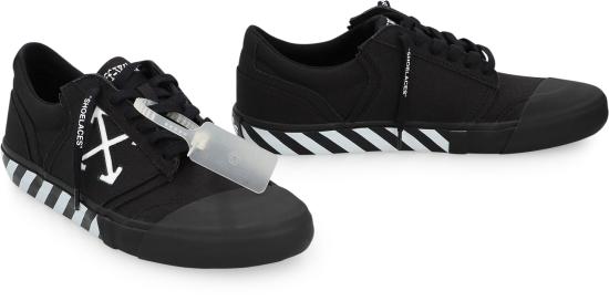 25FW 오프화이트 벌크 언더컷 스니커즈 OMIA2A2F25FAB001 BLACK - OFF WHITE
