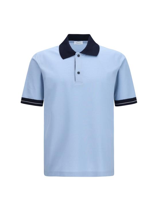 26FW 살바토레 페라가모 폴로 티셔츠 793826 BLUE