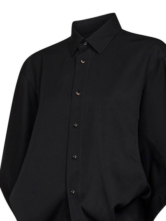 26FW 보테가베네타 셔츠 869829V6DB01010 BLACK - BOTTEGA VENETA