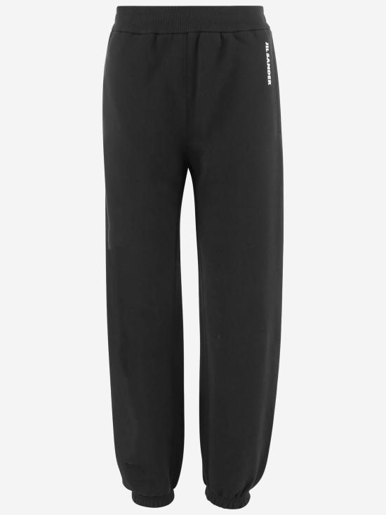 26FW 질샌더 트레이닝/조거 팬츠 J02KA0424 BLACK - JIL SANDER