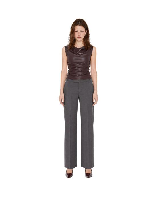 26FW 파트리지아페페 민소매 티셔츠 8C0113 BROWN - PATRIZIA PEPE
