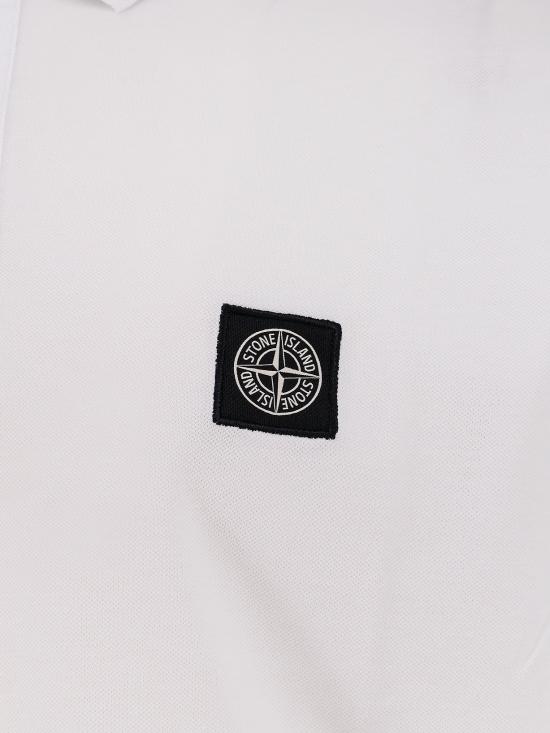 26FW 스톤 아일랜드 와펜패치 폴로 셔츠 L1S152200008 WHITE - STONE ISLAND