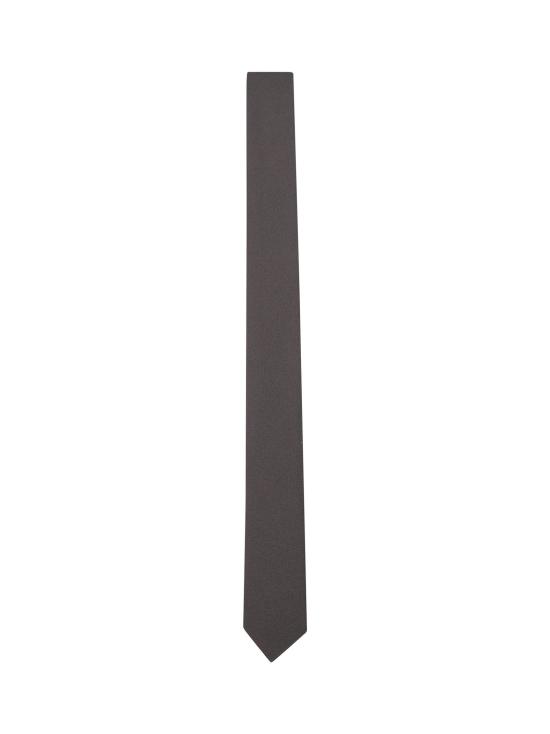 26SS 구찌 크레프 텍스쳐 실크 넥타이 8495074NAAJ2000 BROWN