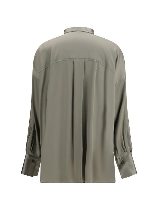 26SS 브루넬로 쿠치넬리 셔츠 M0C59MY906 GREEN - BRUNELLO CUCINELLI