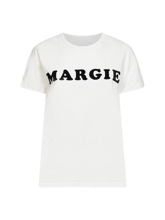 26SS MM6 메종마르지엘라 폴로 티셔츠 S62GD0212M20108101 WHITE