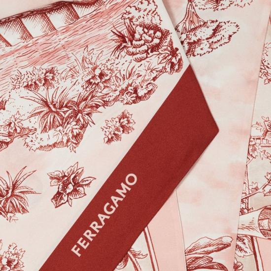  살바토레 페라가모 머플러/스카프 321284 PINK - SALVATORE FERRAGAMO