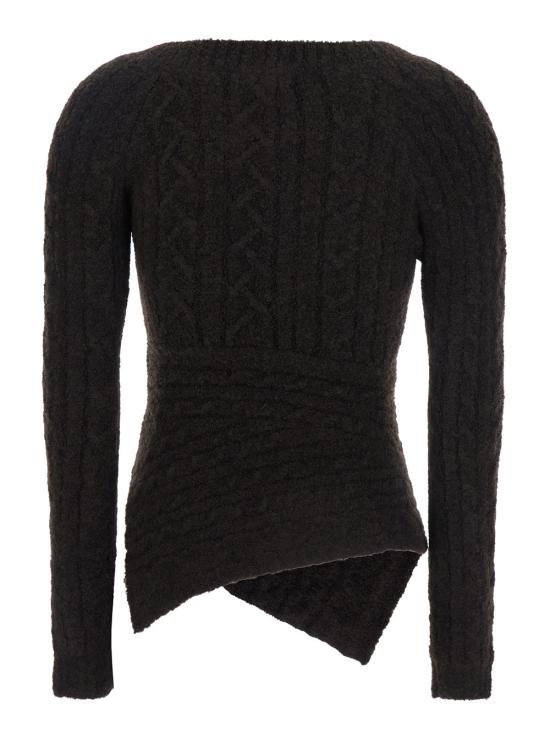 25FW 디 아티코 스웨터 251WCK00119 BLACK - THE ATTICO