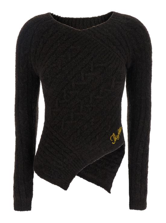 25FW 디 아티코 스웨터 251WCK00119 BLACK