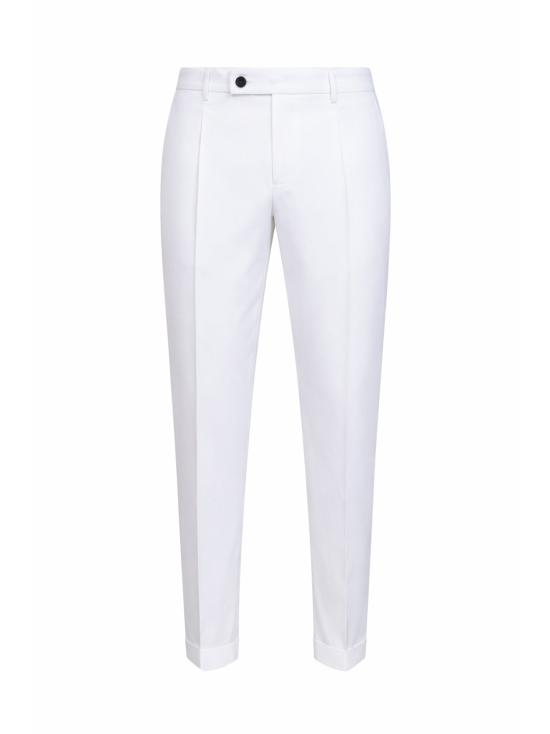 26SS 디40 팬츠 D1PSS260010 A001 WHITE