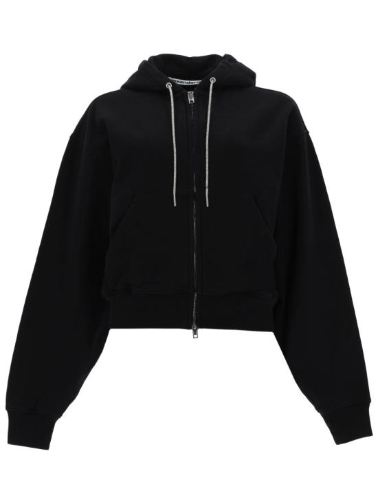 26FW 알렉산더 왕 긴팔 티셔츠 1CC2262779 001 BLACK