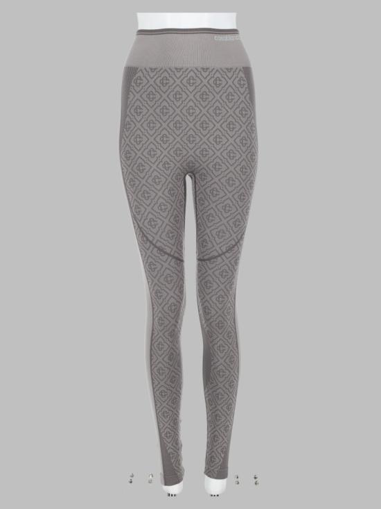 26FW 카사블랑카 레깅스 W AW26 ACT 067 01LIGHTGREYMONOGRAM