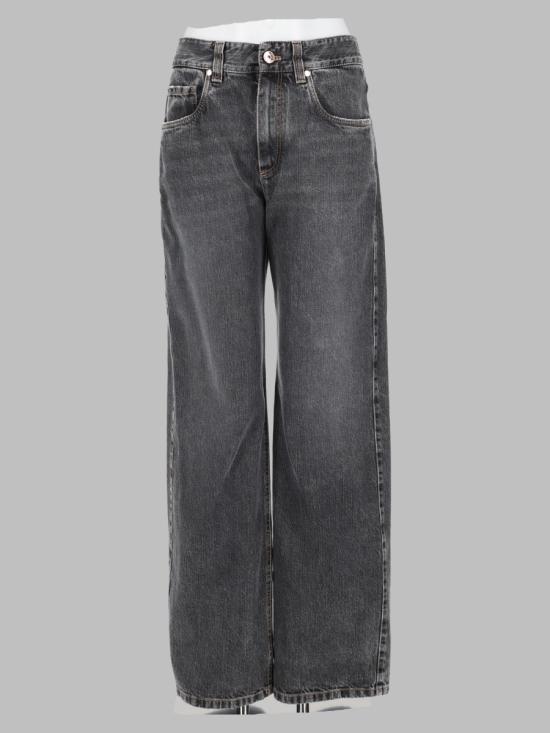 26FW 브루넬로 쿠치넬리 데님 팬츠 MA095P5565 C9827 GREY